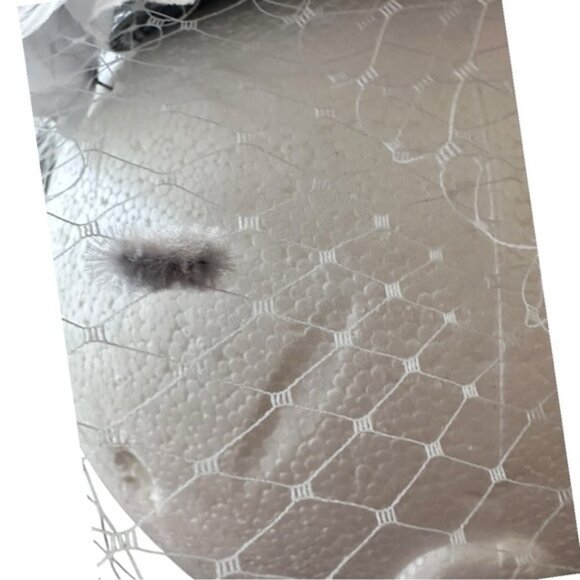 KAKY Fascinator Grey Veiled Hat (NWT) - Picture 5 of 8